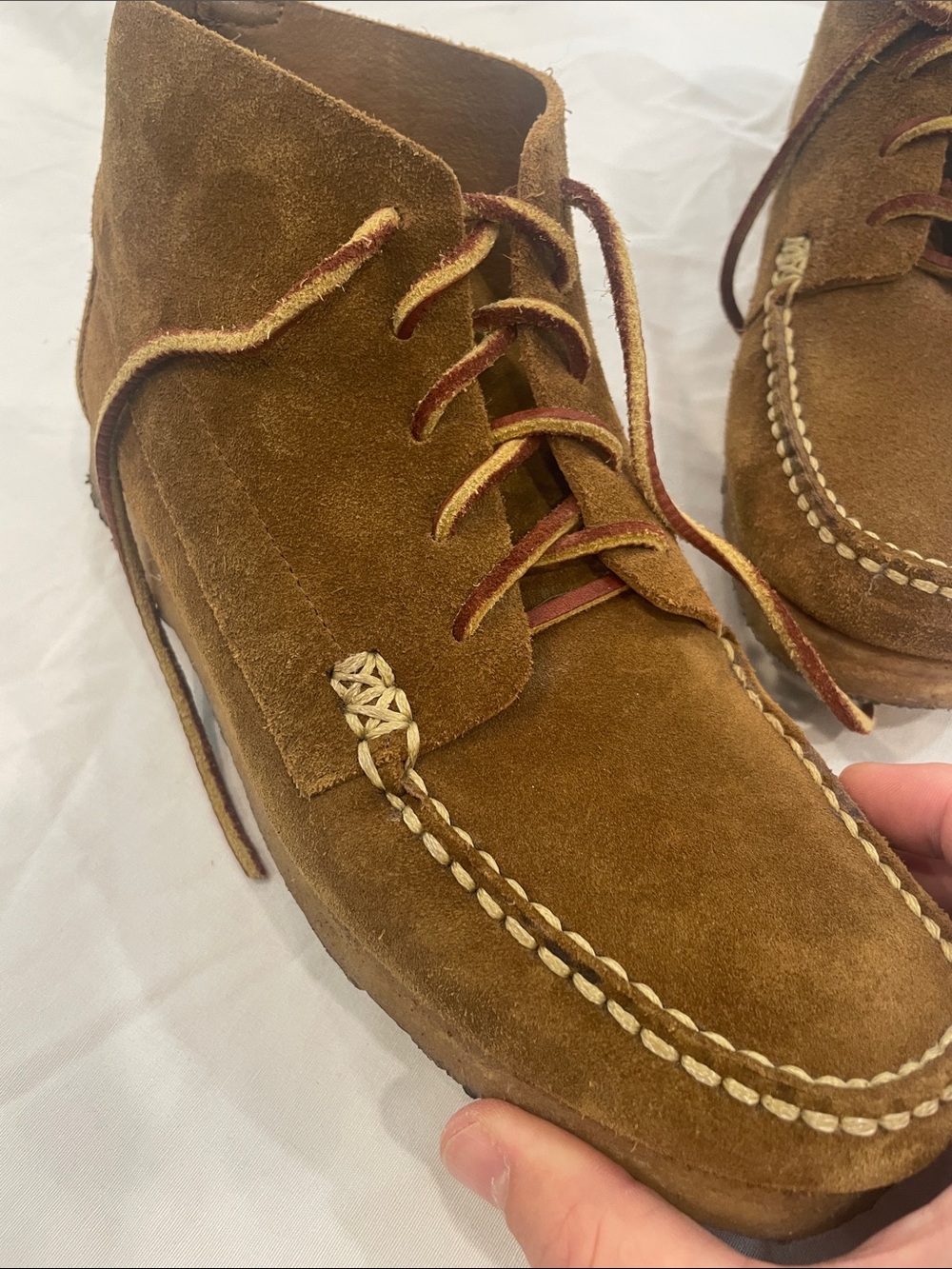 Yuketen : All Handsewn Sports 4" Boots - FO Marraca w Crepe sole - Picture 2 of 8